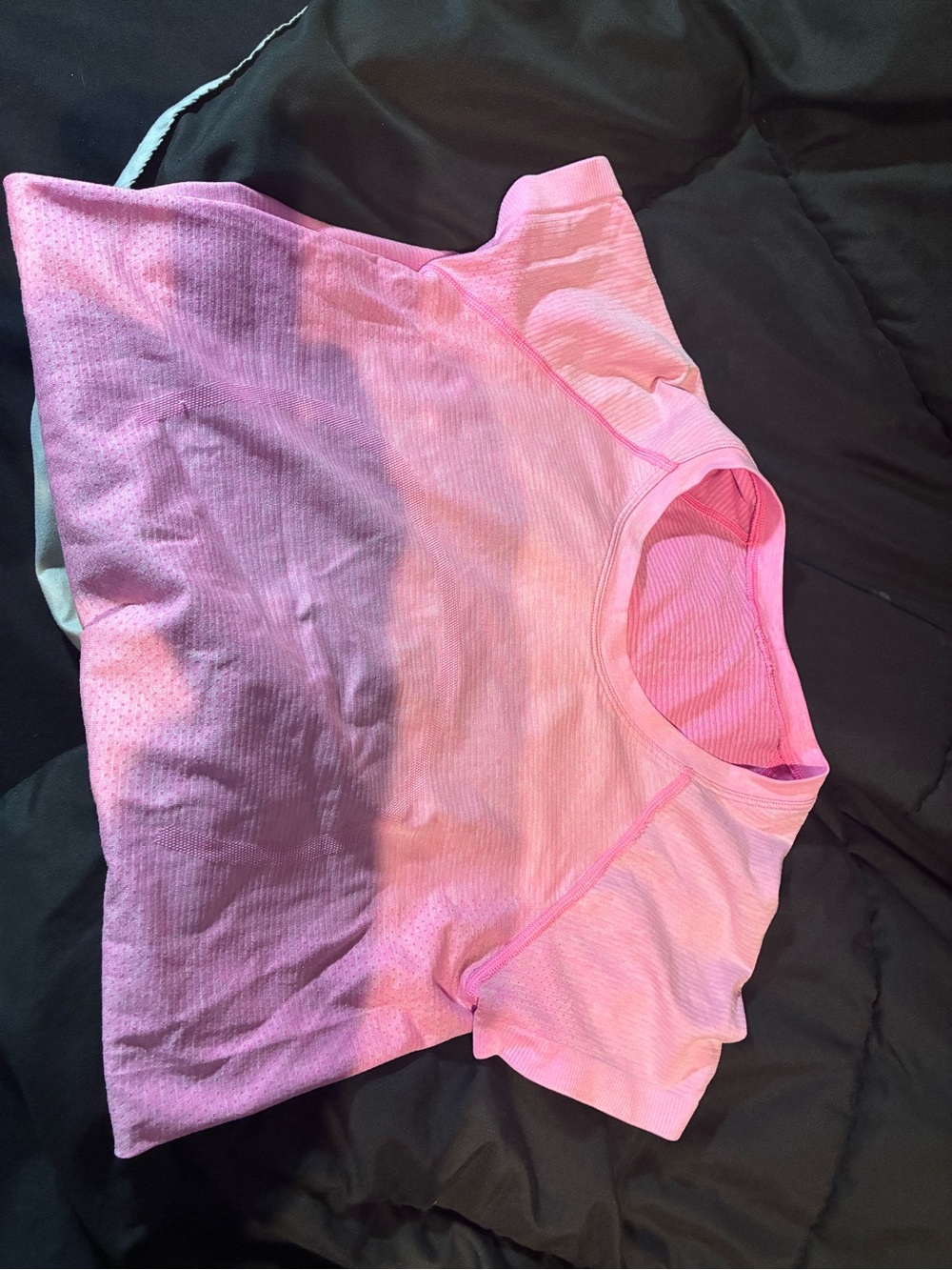LULULEMON Pink Ombre Active Tee